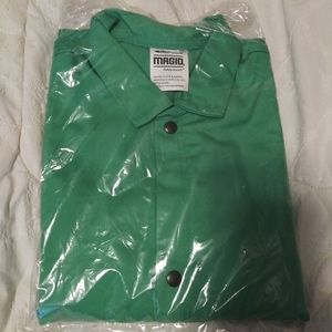 Green welders flame retardant jacket
